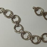 BRACCIALE IN ARGENTO MASSICCIO 925, Vintage 