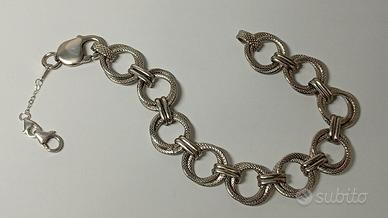 BRACCIALE IN ARGENTO MASSICCIO 925, Vintage 
