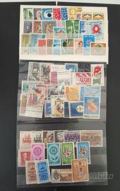 francobolli italiani nuovi 1962/1965