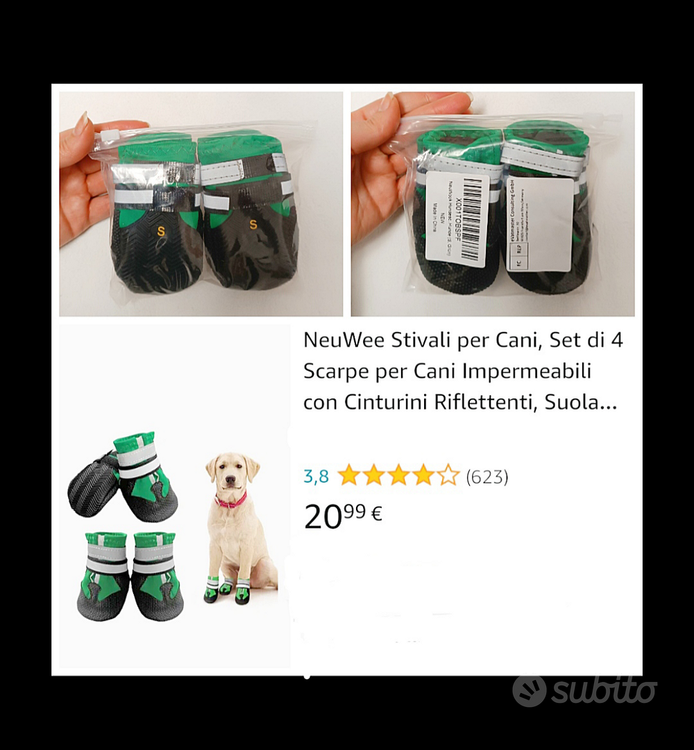 Stivali on sale per cani