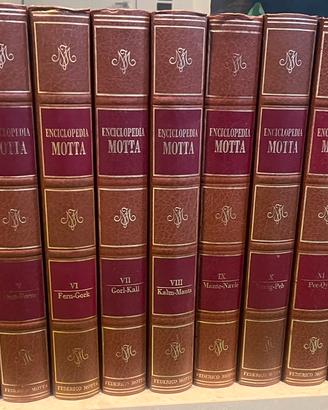 Enciclopedia Motta vintage anni ‘70 completa