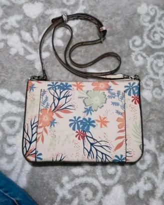 Borsa chiara a fantasia floreale Parfois 