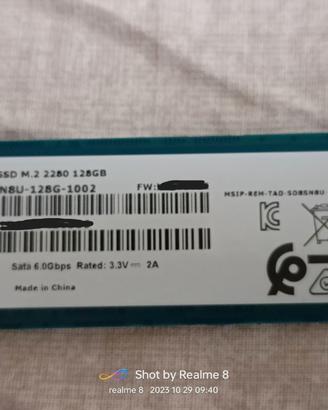 SSD M.2 SanDisk SD8SN8U 128GB Unità a stato solido