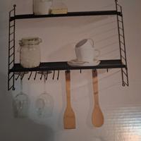 scaffale da parete per la cucina 