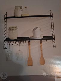 scaffale da parete per la cucina 