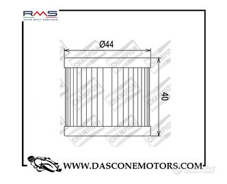 Filtro Olio Champion Burgman 400 dal 2000 COF031