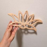 Fiore di Loto in Legno