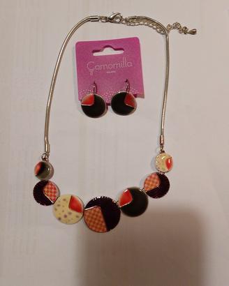 Set bijoux Camomilla Milano  collana più orecchni 