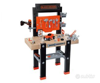 Smoby Black + Decker Tavolo da lavoro bambini