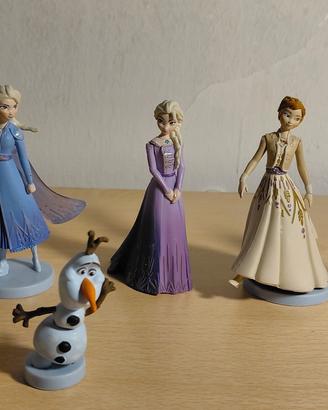 Set 6 personaggi  Frozen 2 Disney 