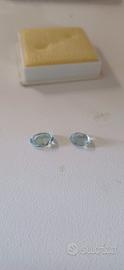 coppia di pietre acquamarina 