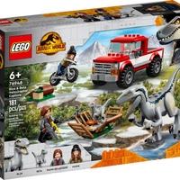 Lego 76946 Jurassik World cattura Velociraptor