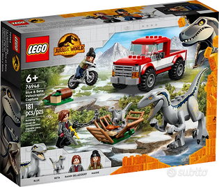 Lego 76946 Jurassik World cattura Velociraptor