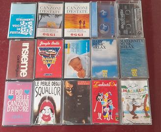 15 musicassette e 27 cd