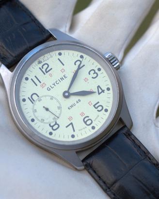 Orologio Glycine KMU48 carica manuale vintage 