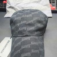 Balenciaga Monogram Berretto Nero ORIGINALE