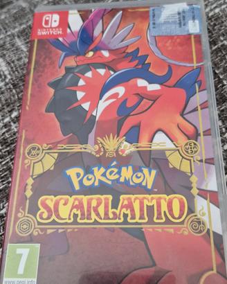 NINTENDO SWICH  2 POKÈMON SCARLATTO 