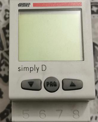 Interruttore orario digitale Vemer Simply D 