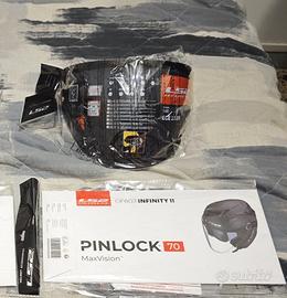 Visiera fumè per casco Ls2 INFINITY II + PINLOCK70