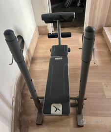 Panca con portabilanciere Richiudibile usato