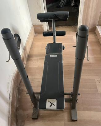 Panca con portabilanciere Richiudibile usato