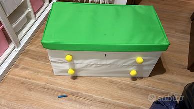 Porta giochi baule ikea