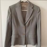 Emporio Armani Blazer giacca in lana spinata