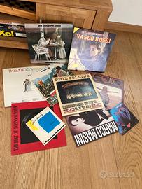 Collezione dischi in vinile 33 e 45 giri