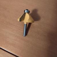 fresa per smussare a 45 gradi con cuscinetto