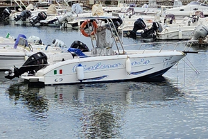 Barca open a motore mercury pro 40/60