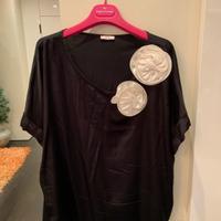 Maglia donna brand Oltre taglia XL colore nero
