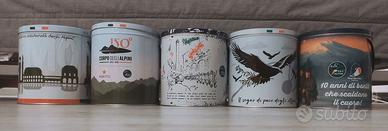 Scatole latta Alpini