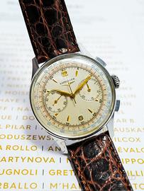 Longines Crono vint.30 ch 5982 acciaio Jumbo 38 mm