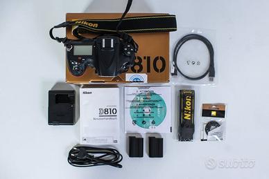 Nikon D810 65000 SCATTI COME NUOVA SUPER PREZZO **