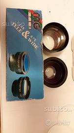 Kit lenti di conversione per videocamera