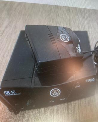 Ricevitore microfono wireless AGK SR40 mini pro