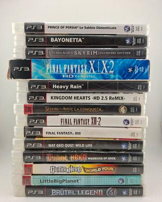 Lotto videogiochi PS3 sony