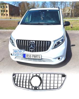 GRIGLIA MERCEDES VITO W447 14-19 NERO CROMATO