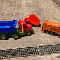 autoarticolato grande, nettezza urbana spazzatura