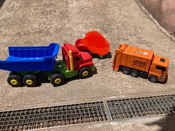 autoarticolato grande, nettezza urbana spazzatura