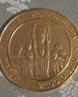 Medaglia commemorativa Inter campione d’Europa2010