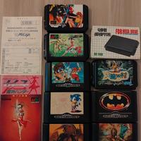  Carttucce originali mega drive  