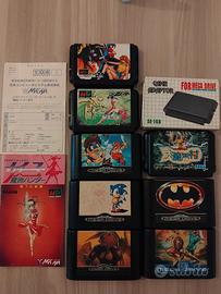  Carttucce originali mega drive  