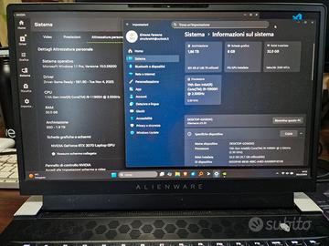 Alienware i9 32Gb RTX3070