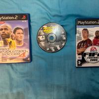 Lotto calcio PS2/PS1 PES4 FIFA05 Kick Off