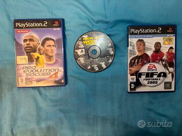 Lotto calcio PS2/PS1 PES4 FIFA05 Kick Off
