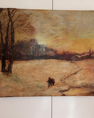 G. Resta / Olio su tela fine 800