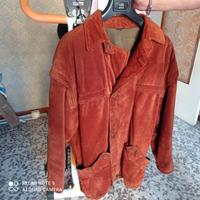 Giaccone da uomo in pelle 