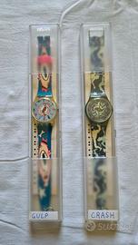 swatch coppia GULP-CRASH 1991