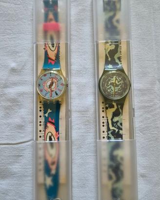 swatch coppia GULP-CRASH 1991